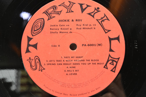 Jackie And Roy - Storyville Presents Jackie And Roy - 중고 수입 오리지널 아날로그 LP