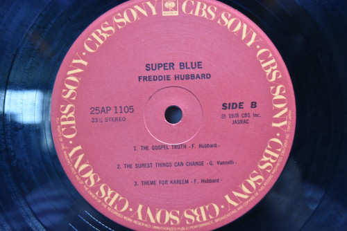 Freddie Hubbard - Super Blue - 중고 수입 오리지널 아날로그 LP