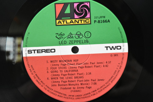 Led Zeppelin - Untitled ㅡ 중고 수입 오리지널 아날로그 LP