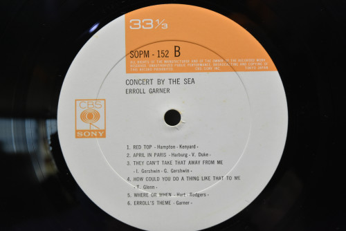 Erroll Garner - Concert By The Sea - 중고 수입 오리지널 아날로그 LP