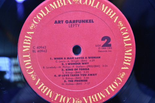 Art Garfunkel - Lefty ㅡ 중고 수입 오리지널 아날로그 LP