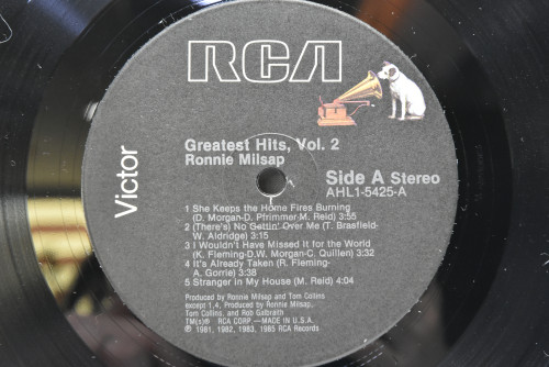 Ronnie Milsap - Greatest Hits Vol.2 ㅡ 중고 수입 오리지널 아날로그 LP