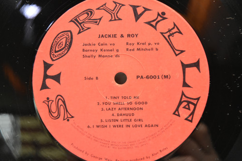 Jackie And Roy - Storyville Presents Jackie And Roy - 중고 수입 오리지널 아날로그 LP
