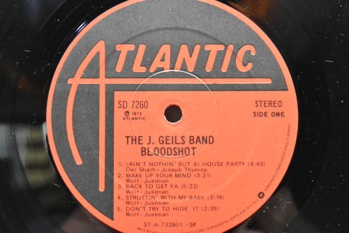 The J. Geils Band - Bloodshot ㅡ 중고 수입 오리지널 아날로그 LP