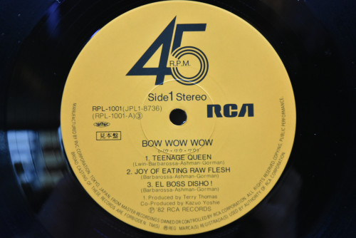 Bow Wow Wow - Teenage Queen ㅡ 중고 수입 오리지널 아날로그 LP