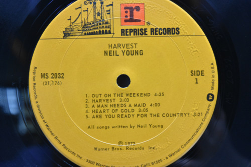 Neil Young - Harvest ㅡ 중고 수입 오리지널 아날로그 LP