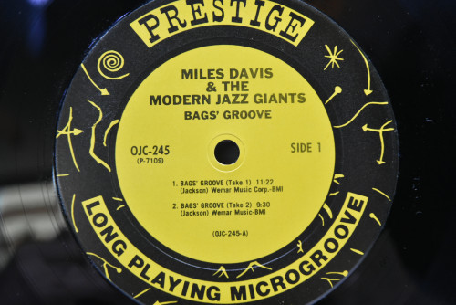 Miles Davis - Bags Groove - 중고 수입 오리지널 아날로그 LP