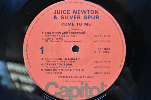 Juice Newton &amp; Silver Spur - Come To Me ㅡ 중고 수입 오리지널 아날로그 LP