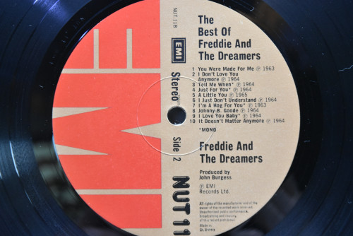 Freddie And The Dreamers - The Best Of Freddie And The Dreamers ㅡ 중고 수입 오리지널 아날로그 LP