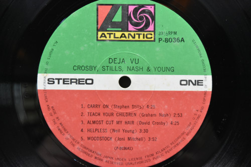 Crosby, Stills, Nash &amp; Young - Deja Vu ㅡ 중고 수입 오리지널 아날로그 LP