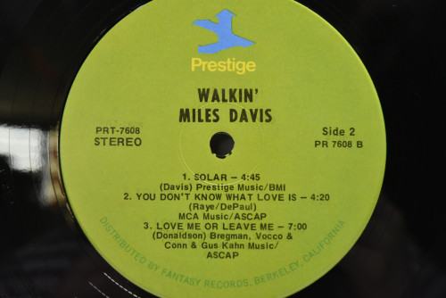 Miles Davis - Walkin&#039; - 중고 수입 오리지널 아날로그 LP