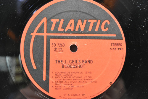 The J. Geils Band - Bloodshot ㅡ 중고 수입 오리지널 아날로그 LP
