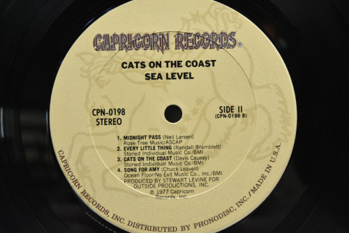 Sea Level - Cats On The Coast ㅡ 중고 수입 오리지널 아날로그 LP