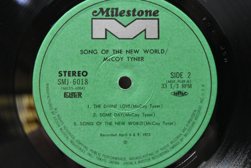 McCoy Tyner - Song Of The New World - 중고 수입 오리지널 아날로그 LP