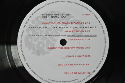 Prince And The Revolution - Parade ㅡ 중고 수입 오리지널 아날로그 LP