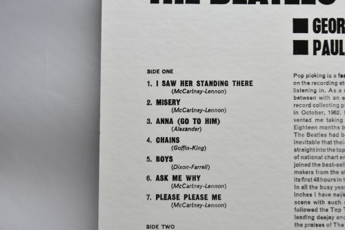 The Beatles - Please Please Me ㅡ 중고 수입 오리지널 아날로그 LP