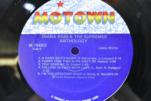 Diana Ross And The Supermes - Anthology ㅡ 중고 수입 오리지널 아날로그 LP