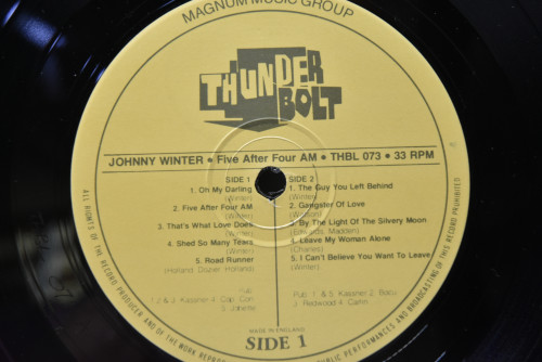 Johnny Winter - Five After Four AM ㅡ 중고 수입 오리지널 아날로그 LP