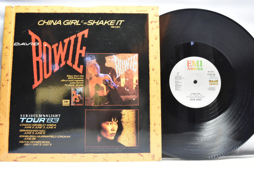 David Bowie - China Girl/ Shake it (Re-Mix) ㅡ 중고 수입 오리지널 아날로그 LP