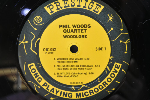 Phil Woods Quartet - Woodlore - 중고 수입 오리지널 아날로그 LP
