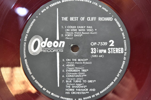 Cliff Richard [클리프 리차드] - The Best Of Cliff Richard ㅡ 중고 수입 오리지널 아날로그 LP