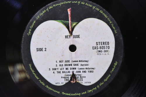 The Beatles - Hey Jude ㅡ 중고 수입 오리지널 아날로그 LP