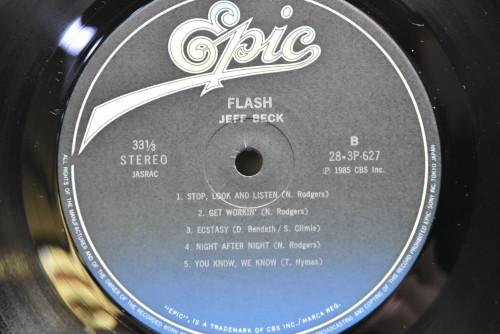 Jeff Beck - Flash ㅡ 중고 수입 오리지널 아날로그 LP