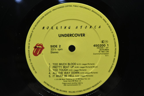 The Rolling Stones - Undercover ㅡ 중고 수입 오리지널 아날로그 LP