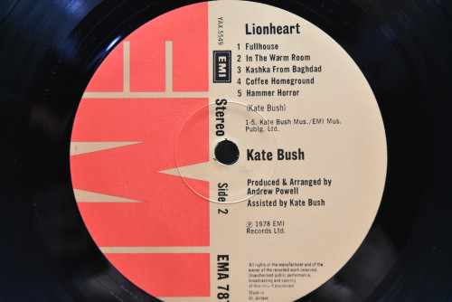 Kate Bush - Lionheart ㅡ 중고 수입 오리지널 아날로그 LP