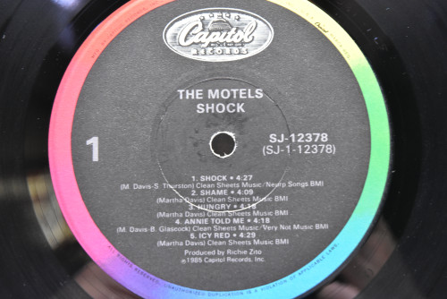 The Motels - Shock ㅡ 중고 수입 오리지널 아날로그 LP