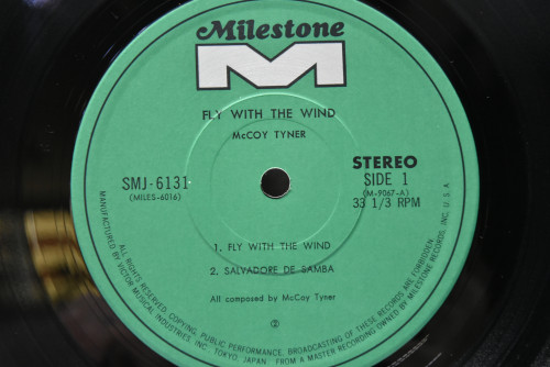 McCoy Tyner - Fly With The Wind - 중고 수입 오리지널 아날로그 LP