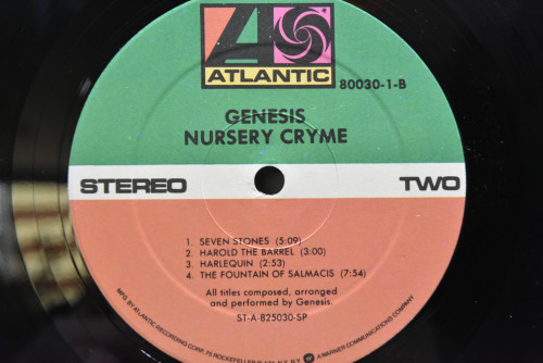Genesis - Nursery Cryme ㅡ 중고 수입 오리지널 아날로그 LP