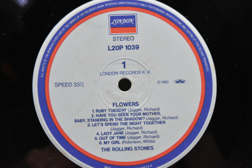 The Rolling Stones - Flowers ㅡ 중고 수입 오리지널 아날로그 LP