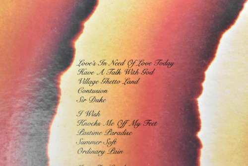 Stevie Wonder - Songs In The Key Of Life ㅡ 중고 수입 오리지널 아날로그 LP