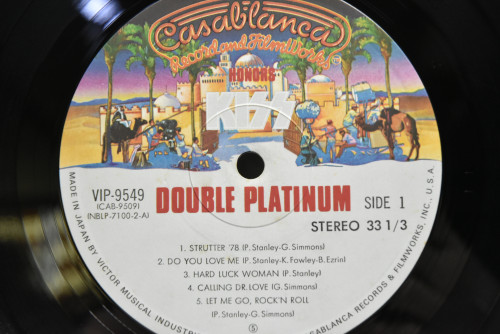 KISS - Double Platinum ㅡ 중고 수입 오리지널 아날로그 LP