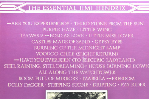 Jimi Hendrix - The Essential Jimi Hendrix ㅡ 중고 수입 오리지널 아날로그 LP