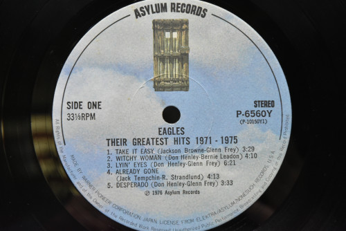Eagles - Their Greatest Hits 1971 -1975 ㅡ 중고 수입 오리지널 아날로그 LP
