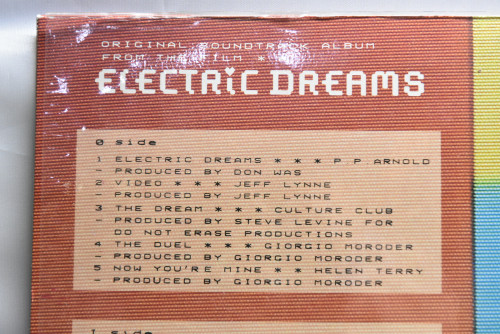 Various - Electric Dreams (Original Soubdtrack From The Film) ㅡ 중고 수입 오리지널 아날로그 LP