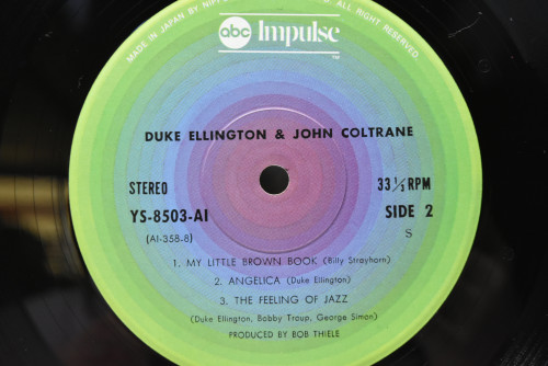Duke Ellington &amp; John Coltrane - Duke Ellington &amp; John Coltrane - 중고 수입 오리지널 아날로그 LP