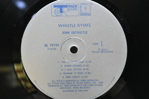 John Entwistle - Whistle Rymes ㅡ 중고 수입 오리지널 아날로그 LP