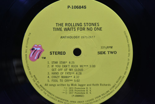 The Rolling Stones - Time Waits For No One (Anthology 1971 - 1977) ㅡ 중고 수입 오리지널 아날로그 LP