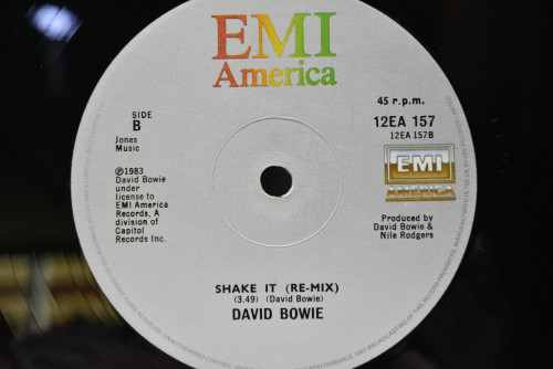 David Bowie - China Girl/ Shake it (Re-Mix) ㅡ 중고 수입 오리지널 아날로그 LP