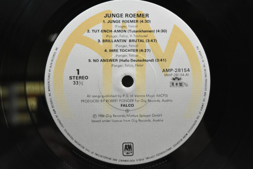 Falco - Junge Roemer ㅡ 중고 수입 오리지널 아날로그 LP