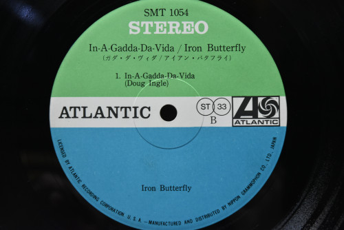 Iron Butterfly  - In A Gadda Da Vida ㅡ 중고 수입 오리지널 아날로그 LP