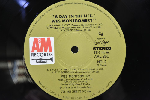 Wes Montgomery - A Day In The Life - 중고 수입 오리지널 아날로그 LP
