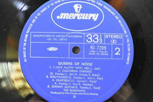 The Runaways - Queens Of Noise ㅡ 중고 수입 오리지널 아날로그 LP