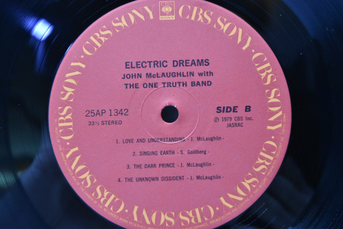 John Mclaughlin With The One Truth Band - Electric Dreams - 중고 수입 오리지널 아날로그 LP