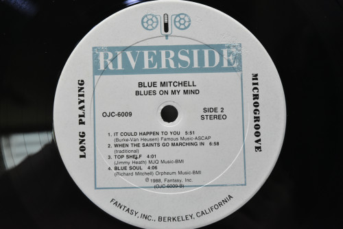 Blue Mitchell - Blues On My Mind - The Riverside Collection - 중고 수입 오리지널 아날로그 LP