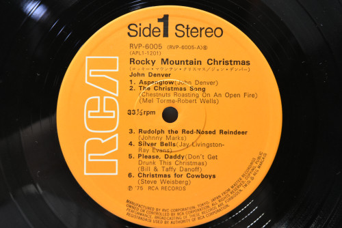 John Denver [존 덴버] - Rocky Mountain Christmas ㅡ 중고 수입 오리지널 아날로그 LP