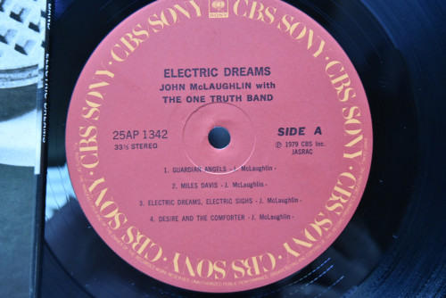 John Mclaughlin With The One Truth Band - Electric Dreams - 중고 수입 오리지널 아날로그 LP